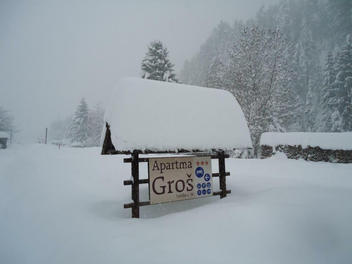 Apartmaji Gros Kranjska Gora Zewnętrze zdjęcie